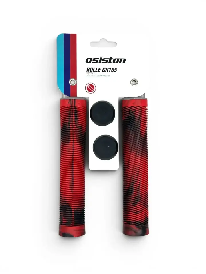 Asistan GR165 Silikon Elcik, Renk:SİYAH-KIRMIZI, Boyut:165MM