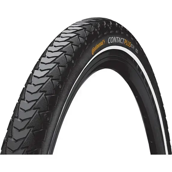 Continental Contact Plus FBlk 47-622/700x47c Rigid Refl