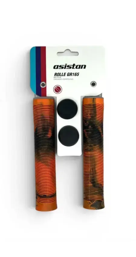Asistan GR165 Silikon Elcik, Renk:SİYAH-TURUNCU, Boyut:165MM