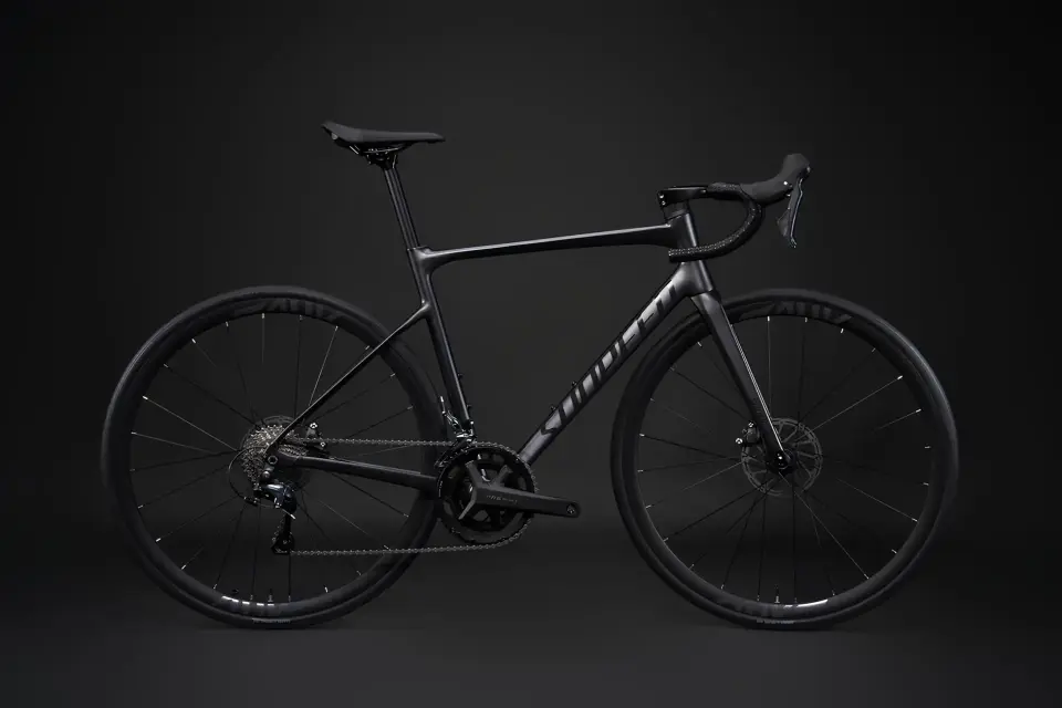 SUNPEED 2025 ASTRO YOL BİSİKLETİ ULTRA LIGHT ALUMİNYUM GÖVDE SHIMANO TIAGRA R4720 20 VİTES SHIMANO R4720 HIDROLIK DISK FREN 160 MM siyah - XL