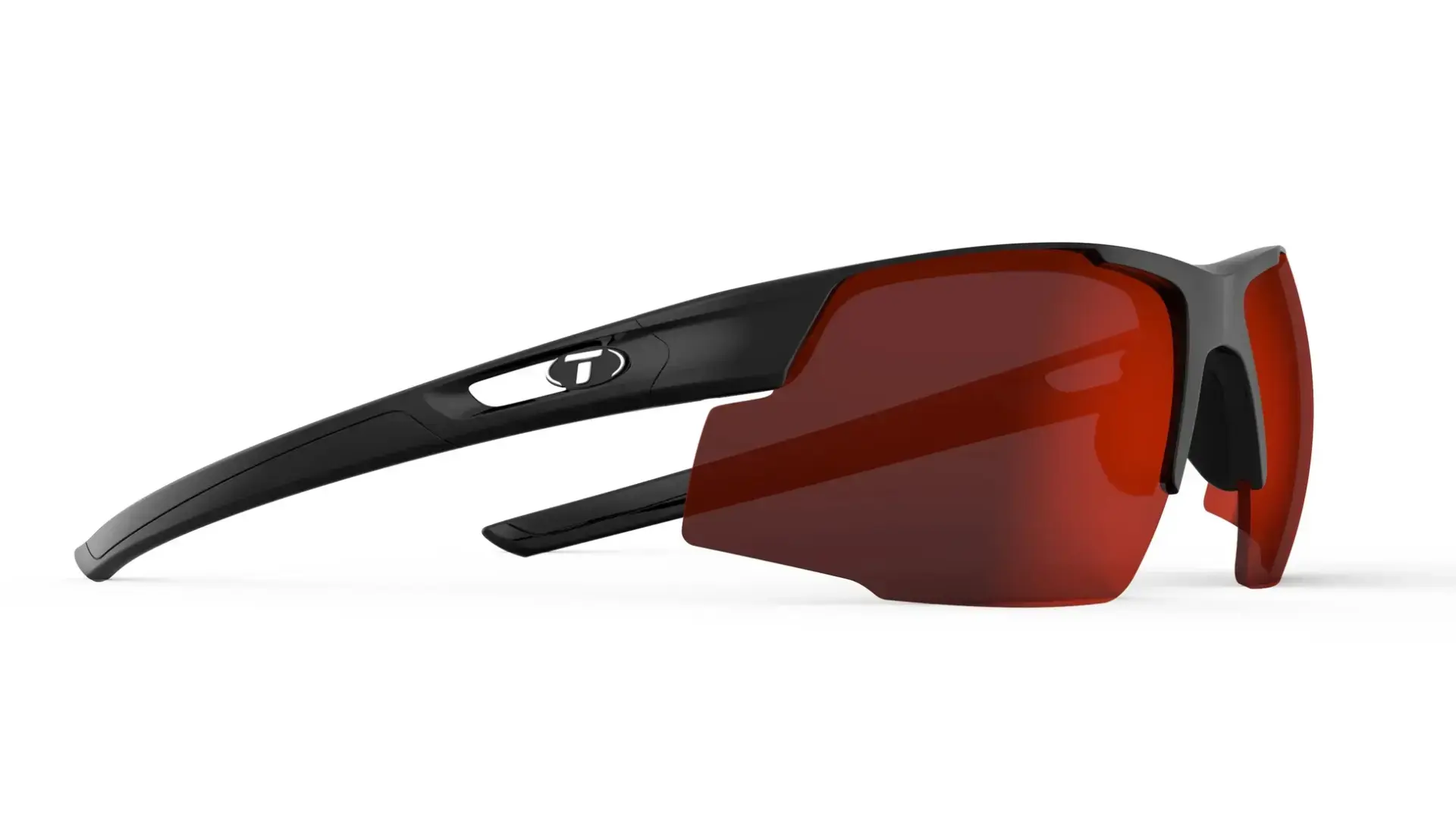 TİFOSİ CENTUS, GLOSS BLACK SMOKE RED MİRROR (PARLAK SİYAH DUMAN KIRMIZI AYNA)