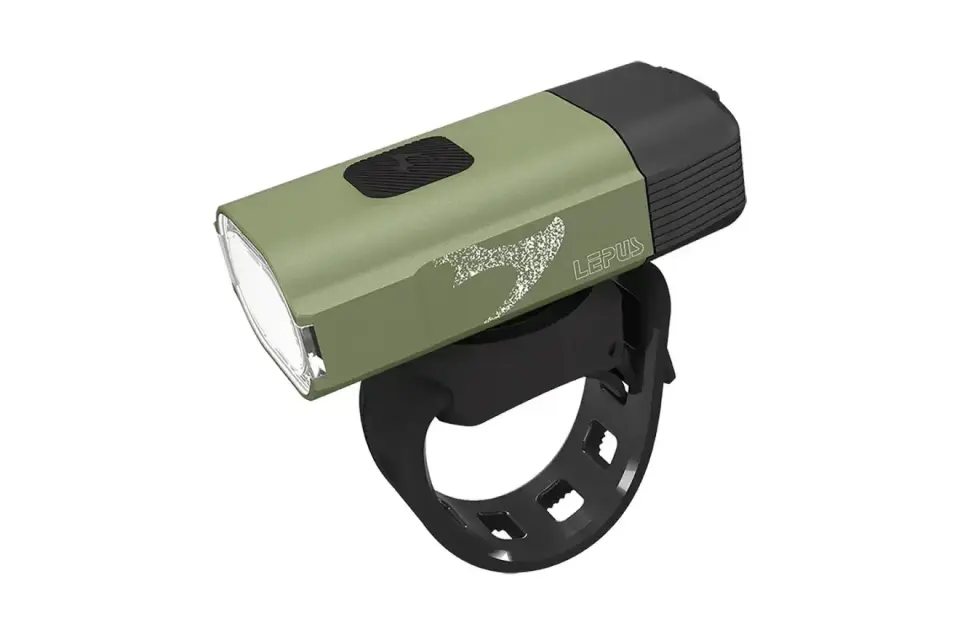 Moon Lepus Lite 400 Lümen Ön Aydınlatma, Renk:ASKERİ YEŞİL, Boyut:STD