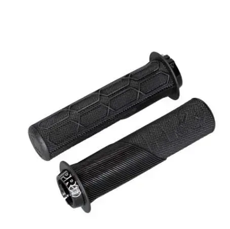 PRO Grips Lock on Trail Black w. flange 32mm/132mm STD - 32MM/132MM