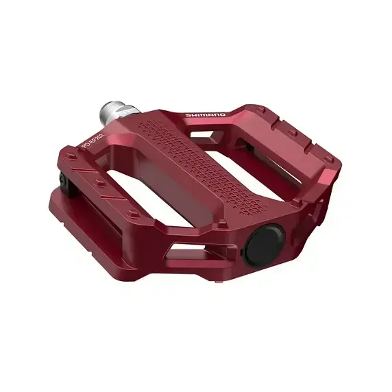 Shimano Pedal Düz Alüminyum PD-EF202 Kırmızı