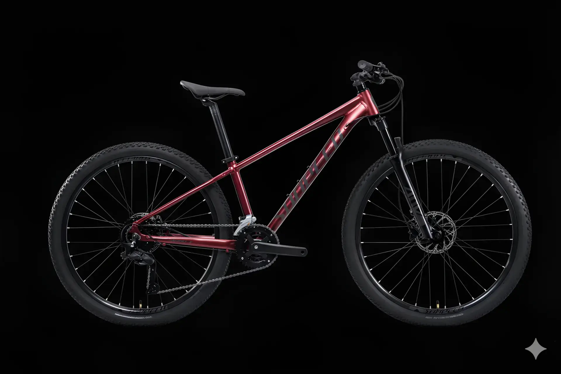 SUNPEED ZERO 3 DAĞ BİSİKLETİ SHIMANO COUSE U4000 18 VİTES SHIMANO MT-200 HİDROLİK 160MM  DISK FREN Kırmızı - 27.5*S