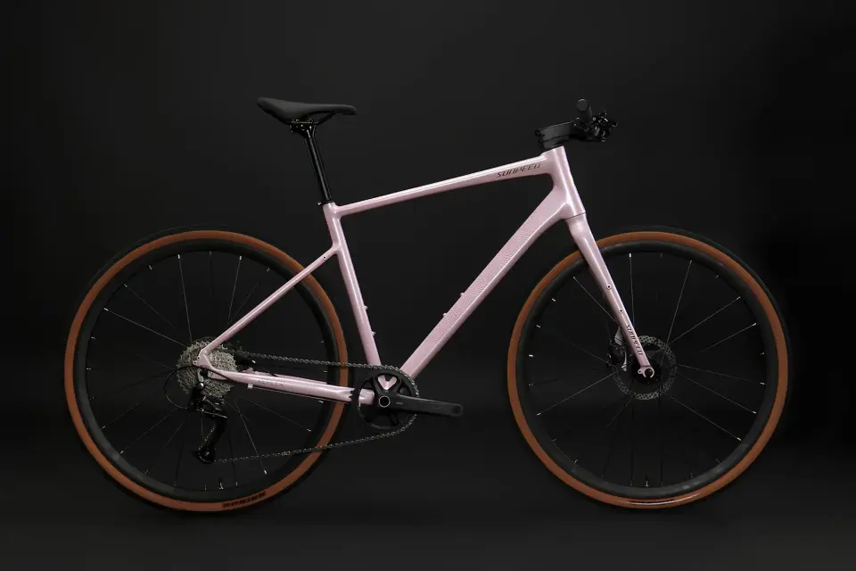SUNPEED KEPLER HYBRIT BİSİKLET SHIMANO CUES 9 VİTES SHIMANO MT200 HIDROLIK DISK FERN 160 MM Pembe - S