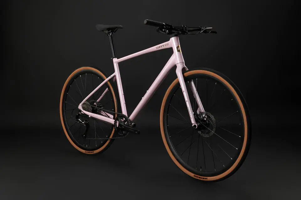 SUNPEED KEPLER HYBRIT BİSİKLET SHIMANO CUES 9 VİTES SHIMANO MT200 HIDROLIK DISK FERN 160 MM Pembe - XL