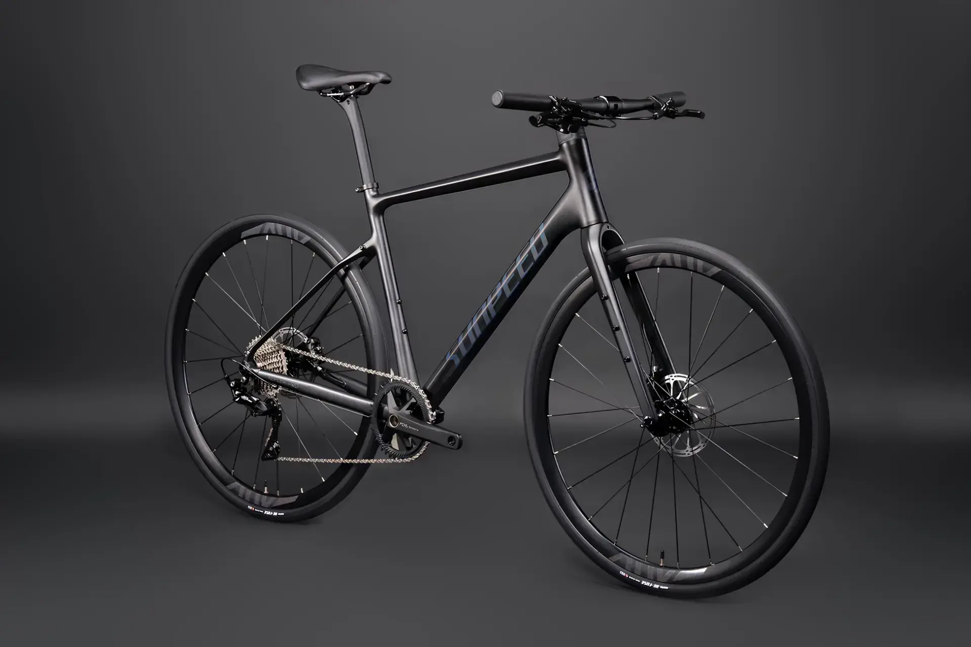SUNPEED KEPLER PRO HIYBRIT SHIMANO SL-R700 11 VITES SHIMANO BR-UR300 160 MM siyah - L