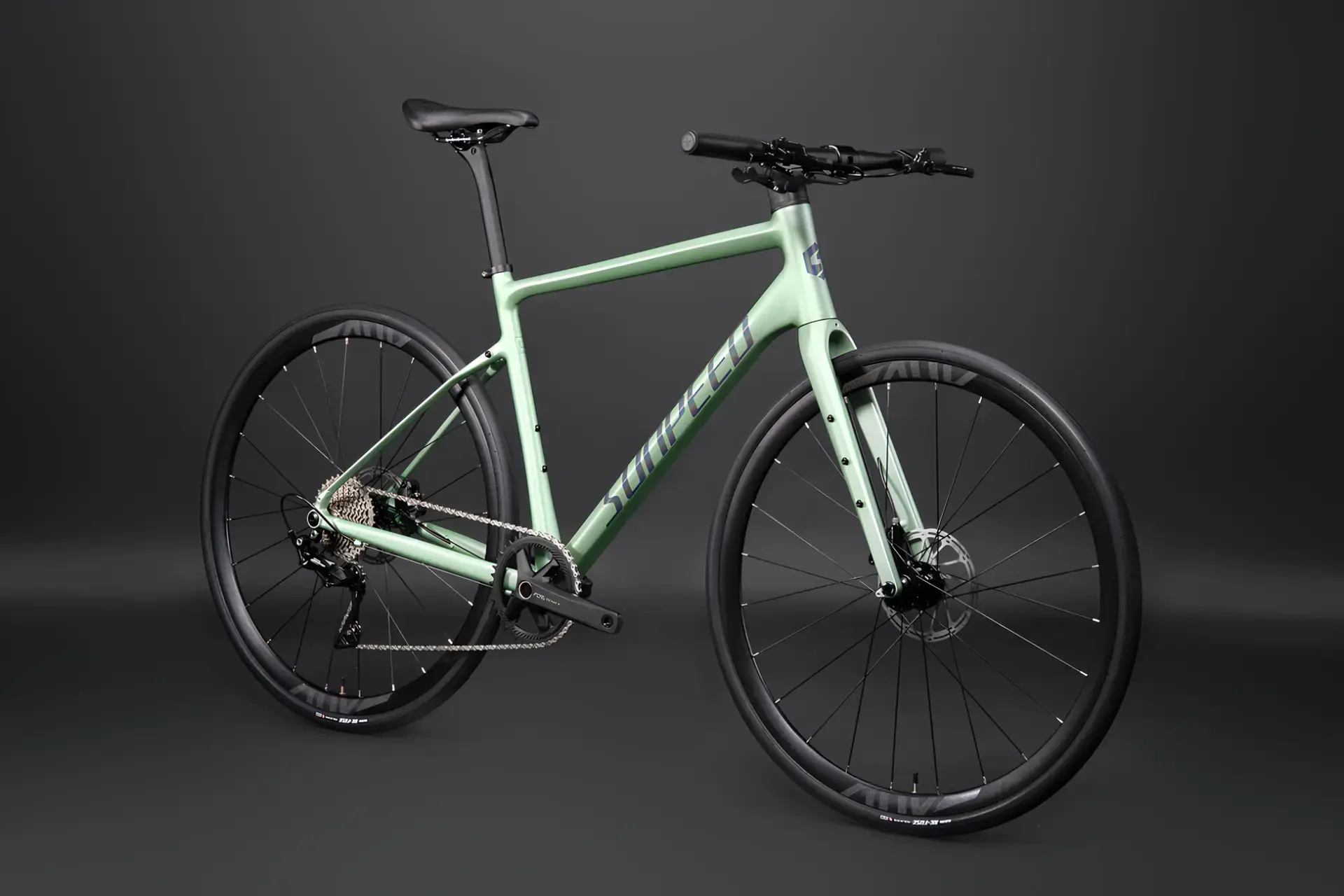 SUNPEED KEPLER PRO HIYBRIT SHIMANO SL-R700 11 VITES SHIMANO BR-UR300 160 MM Yeşil - M