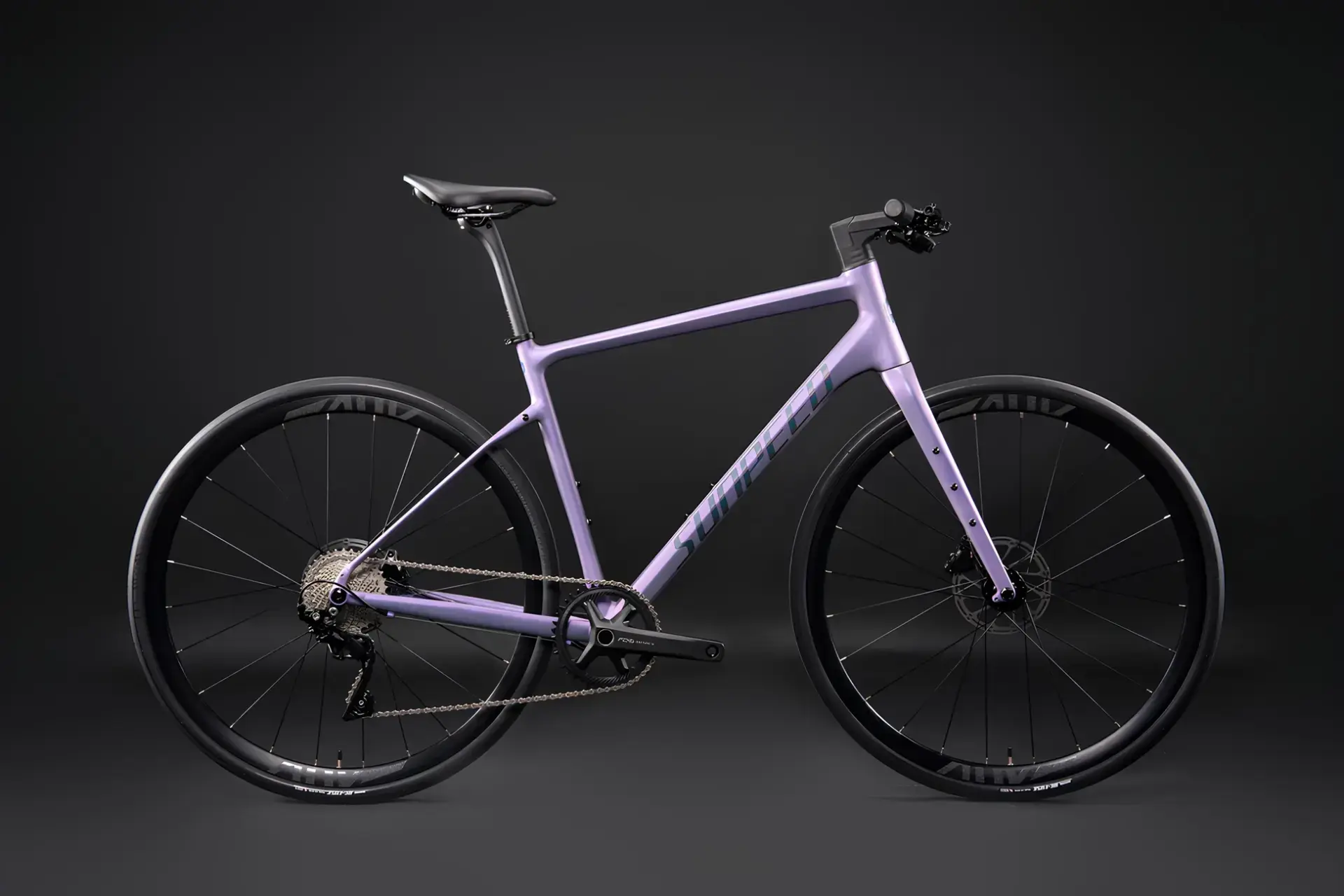 SUNPEED KEPLER PRO HIYBRIT SHIMANO SL-R700 11 VITES SHIMANO BR-UR300 160 MM Mor - M