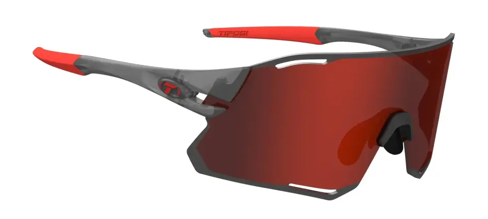 TİFOSİ RAİL RACE, SATİN VAPOR CLARİON RED/CLEAR (SATİN VAPOR CLARION KIRMIZI/ŞEFFAF)