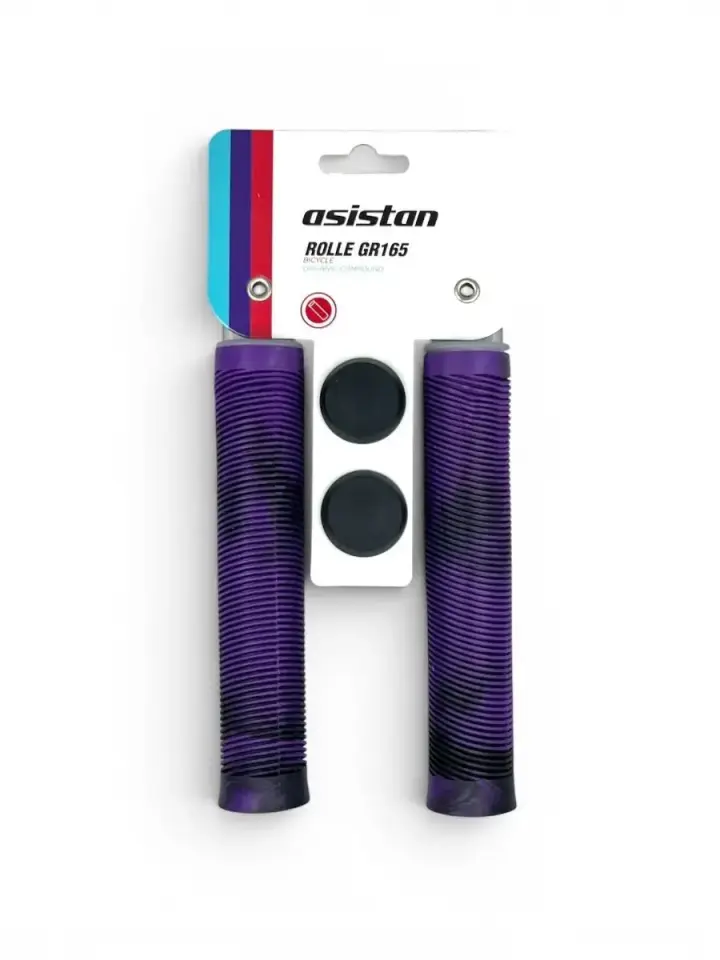 Asistan GR165 Silikon Elcik, Renk:SİYAH-MOR, Boyut:165MM