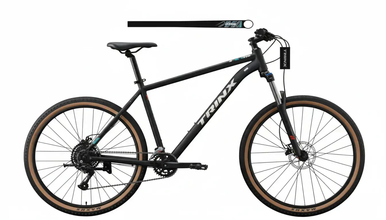 TRINX M1000 PRO DAĞ BİSİKLETİ SHIMANO CUES SL-U6000 1*10 VİTES TEKTRO HİDROLİK DİSC FREN